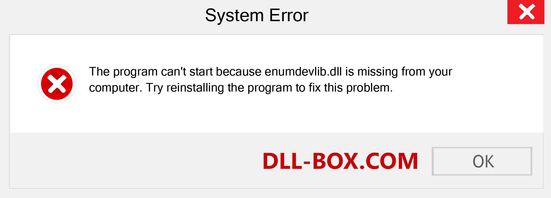  enumdevlib.dll file is missing?. Download for Windows 7, 8, 10 - Fix  enumdevlib dll Missing Error on Windows, photos, images